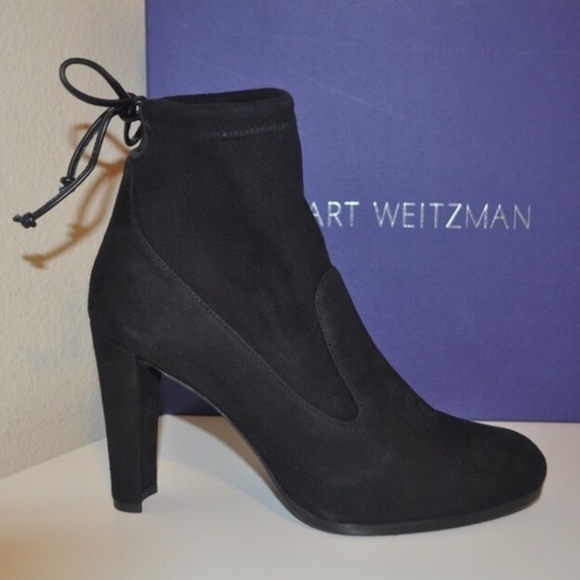 👢Stuart Weitzman Black Perfection Boots 🇪🇸 NWOT - Picture 5 of 10